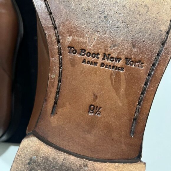 To Boot New York Nico Cap Toe Oxford Burnished Brown Leather main image 10